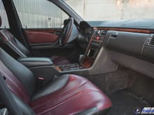 2 tone ruby red interior swap
