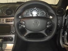 Black Series steering wheel