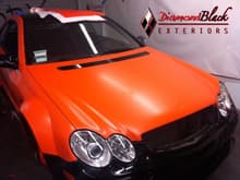 CLK63 Black Series Matte Orange 7