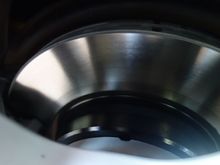 Rear disc center painted