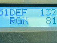 DEF=fluid level
RGN=regen ON/OFF
ADR=avg dist between regen
STL=soot level