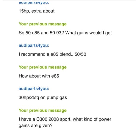 I’m being told with his tune I’ll get 30hp/25tq plus 15 from running e85 lol even though I run that all the time. He has 2k feedback and is very trusted all of it being positive. Reviews on his work is crazy but let’s say I don’t like it, I can easily get eBay involved and get a refund. It’s just should I trust it?
