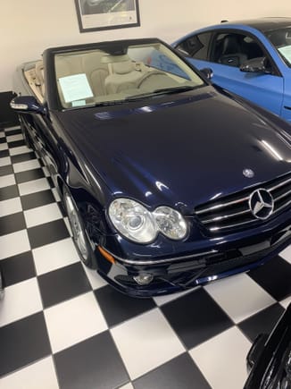 2007 CLK 550 with AMG package