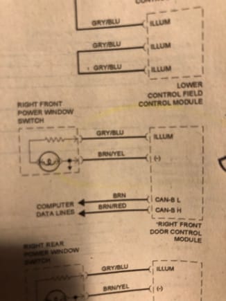 Haynes wire diagram for passenger doors