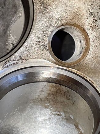 See all clean after 350/450/700/1000 grit diamond paste 