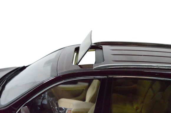 open top panoramic sunroof can slide back and forth