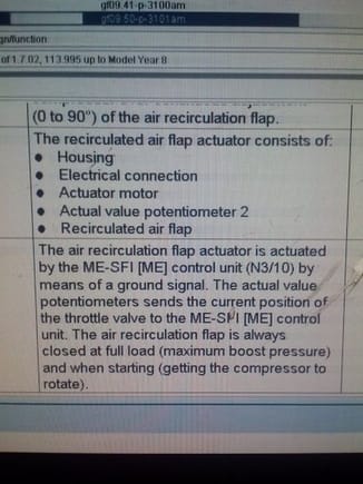 SC Bypass valve function