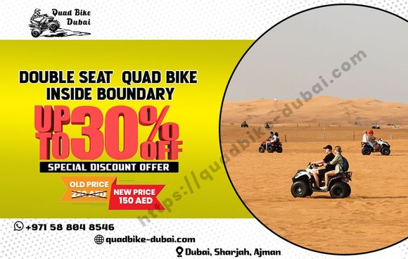 We offer Quad Bike, ATV riding, and Dune Buggy riding as activities https://quadbike-dubai.com/