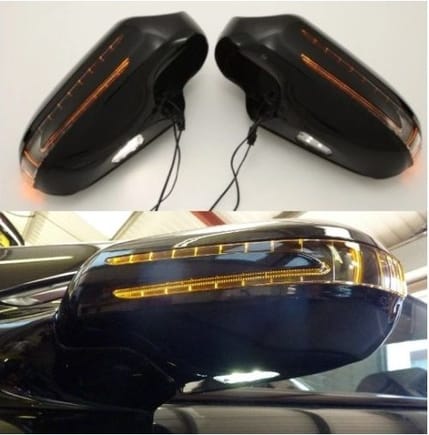 I can also go for these facelift mirrors that comes with the turn signal lamps and fit all the mirror parts on my car