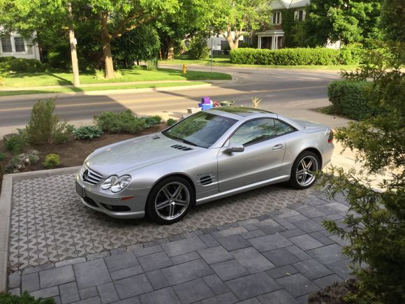 On OEM SL350 suspension