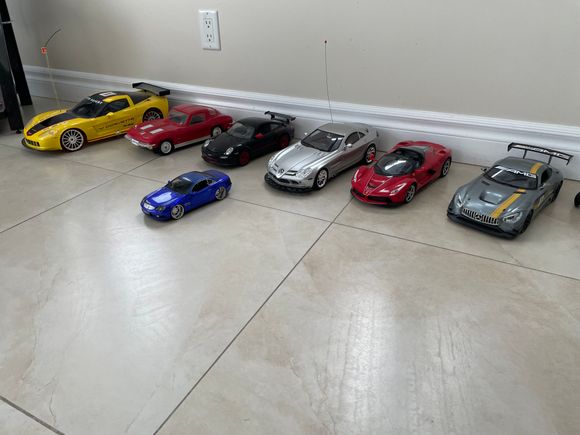 My collection of exotic racers :)