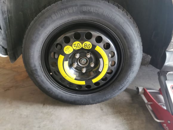 I used the spare tire method to rotate my tires. It takes little bit longer, bu