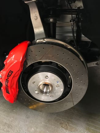 I coated the calipers and had the brake hubs ceramic painted black to prevent any rust. I also changed the Front/Rear brake pads to Porterfield pads for less dust.