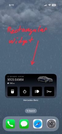 Rectangular Widget