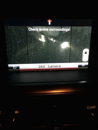 Here's my rearview camera after the 360 camera software update.  Much better than it was.  This is in the country, but my yard lights are quite bright.