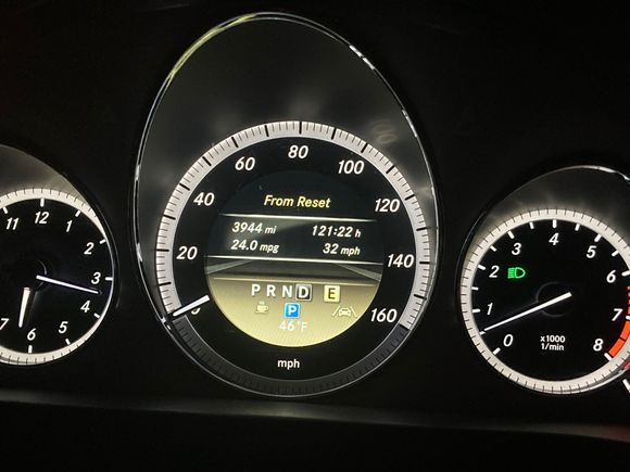 After nearly 4K miles averaging 24 mpg with city driving included. 
