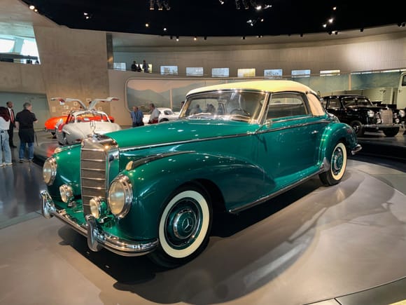1954 Mercedes-Benz 300 S Cabriolet A
Top speed:  108 mph.
560 produced