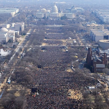 2009, 45 min. before Obama's oath of office