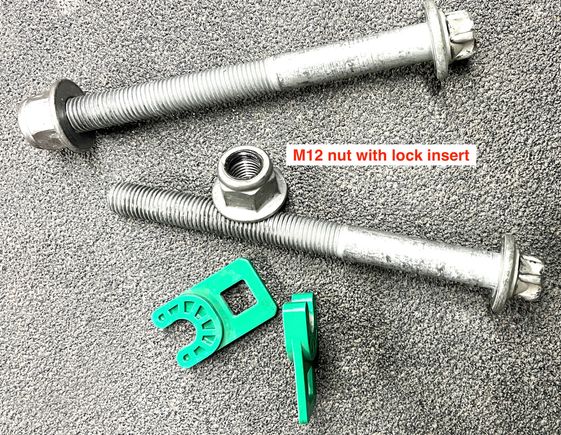 One time use nuts and bolts and production line assembly spacers.