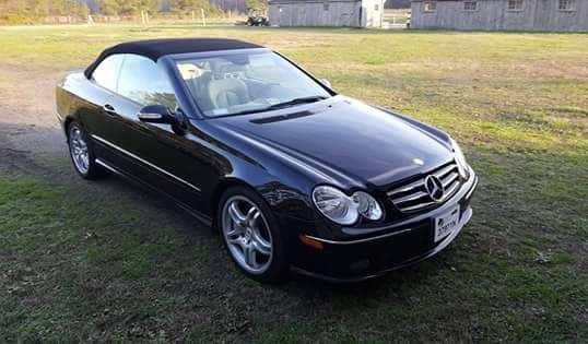 First picture of our CLK 550 at home on our horse farm, Avenasa Farm on the Eastern Shore of Virginia.