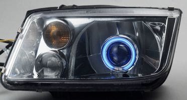 Headlight retrofitted with G1 HID Bi xenon projector