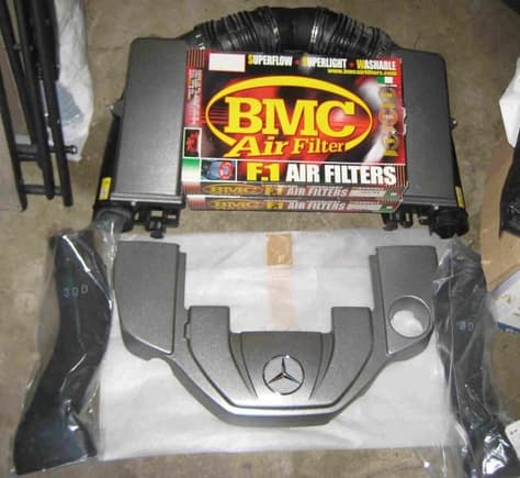 Airbox Parts; 55K airbox, BMC Filters, Kevlar Intake tubes