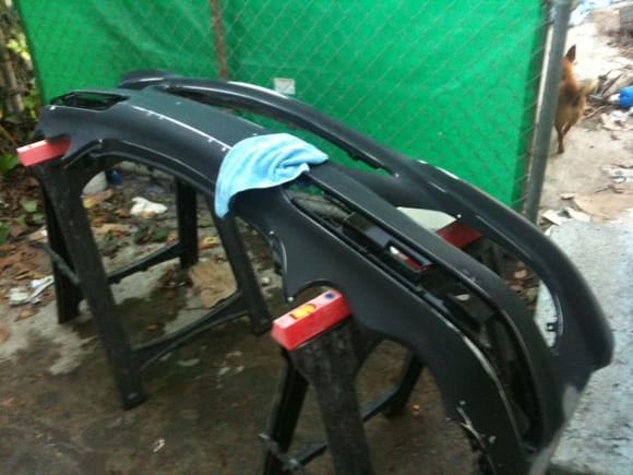 OEM AMG BUMPER IM PREPPING FOR PAINT
