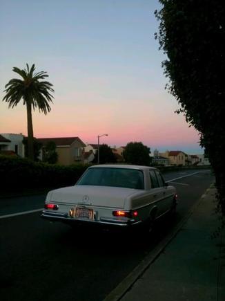 Early Sunday morning drive. Going towards Marin County via the Golden Gate Bridge. A drive north on Highway 1 then breakfast in Pt. Reyes.  A perfect morning.