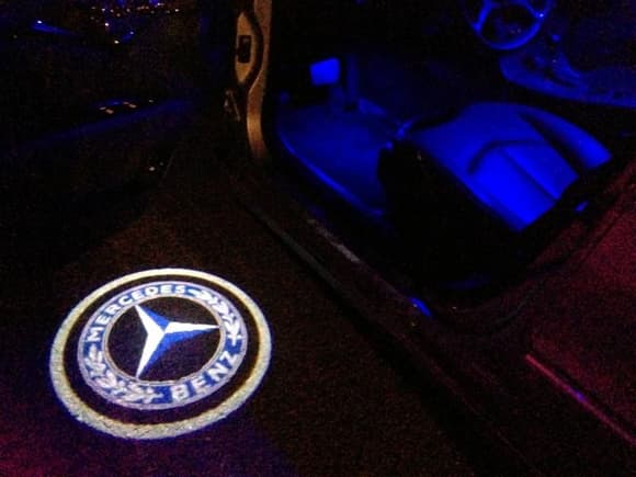 Logo Projector and Blue LEDs add on