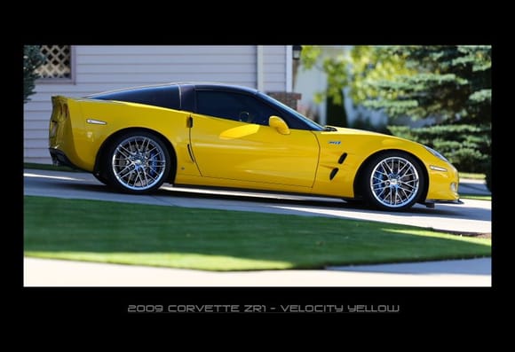 ZR1 on driveway