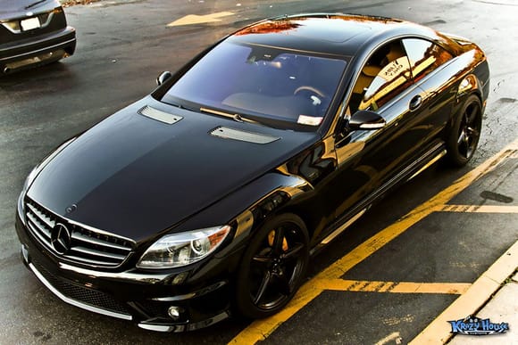 CL63 AMG from above.