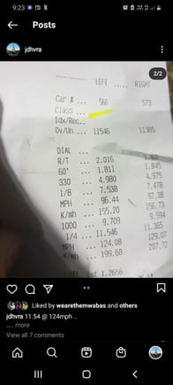 2013 E63s 212.075 Rear wheel drive 
- Stage II ecu tune, 200 cpsi cats and bmc filters
11.54 @124mph, 1.8 thru the trap.

Surely these AWD e's are moving quicker then mine?
Can anyone pluck a dyno figure from my time slip? Lol
