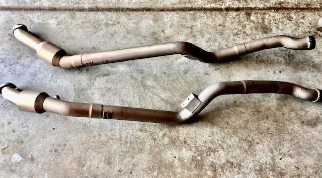 Engine - Exhaust - RENNtech Downpipes w/200 Cell Catalytic Converters (W212) 2014+ - Used - 2014 Mercedes-Benz E63 AMG S - Milpitas, CA 95035, United States