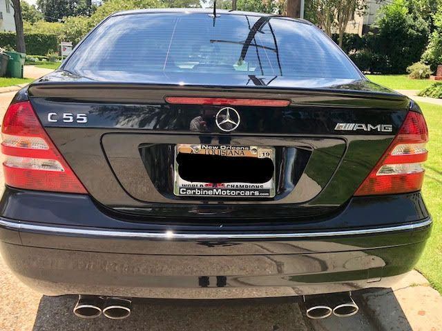 2005 Mercedes-Benz C55 AMG - 2005 C55 Diamond Black For Sale - Used - VIN WDBRF76J75F683364 - 77,000 Miles - 8 cyl - 2WD - Automatic - Sedan - Blue - New Orleans, LA 70115, United States