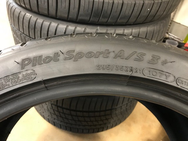 Wheels and Tires/Axles - FS: Almost New Michelin Pilot Sport A/S 3+ 295/35ZR21 Set of 4 - Used - 2018 Mercedes-Benz GLE63 AMG S - Greenwich, CT 06831, United States