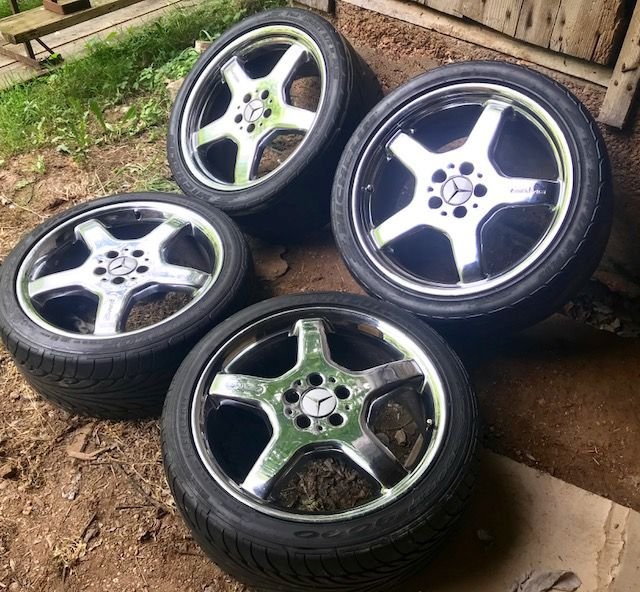 Wheels and Tires/Axles - AMG rims - Used - 2000 to 2006 Mercedes-Benz S500 - Nashville, TN 37080, United States
