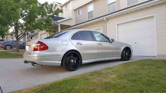 2004 Mercedes-Benz E55 AMG - 04 E55 AMG with 80k miles - Used - VIN WDBUF76J44A401428 - 80,700 Miles - 8 cyl - 2WD - Automatic - Sedan - Silver - West Jordan, UT 84081, United States