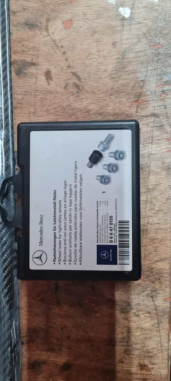 2019 Mercedes-Benz C63 AMG S - Genuine locking wheel nuts - Wheels and Tires/Axles - $30 - Leicestershire LE98GR, United Kingdom