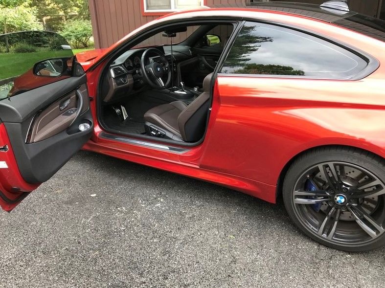2017 BMW M4 - 2017 M4 Lease Takeover / Buyout (Sakhir + Cohiba) - Used - VIN WBS3R9C50HK709762 - 2WD - Automatic - Coupe - New City, NY 10956, United States