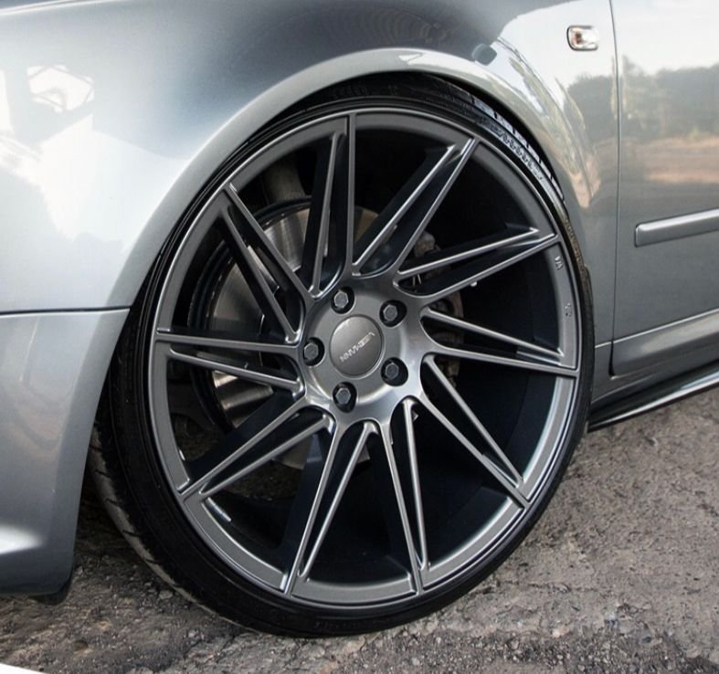 Wheels and Tires/Axles - New Set of 4 x 19" VEEMANN V-FS Wider Rear Alloy Wheels. Finish Graphite with Tyres - New - 2005 to 2010 Mercedes-Benz CLS500 - Lincoln LN5 7HJ, United Kingdom