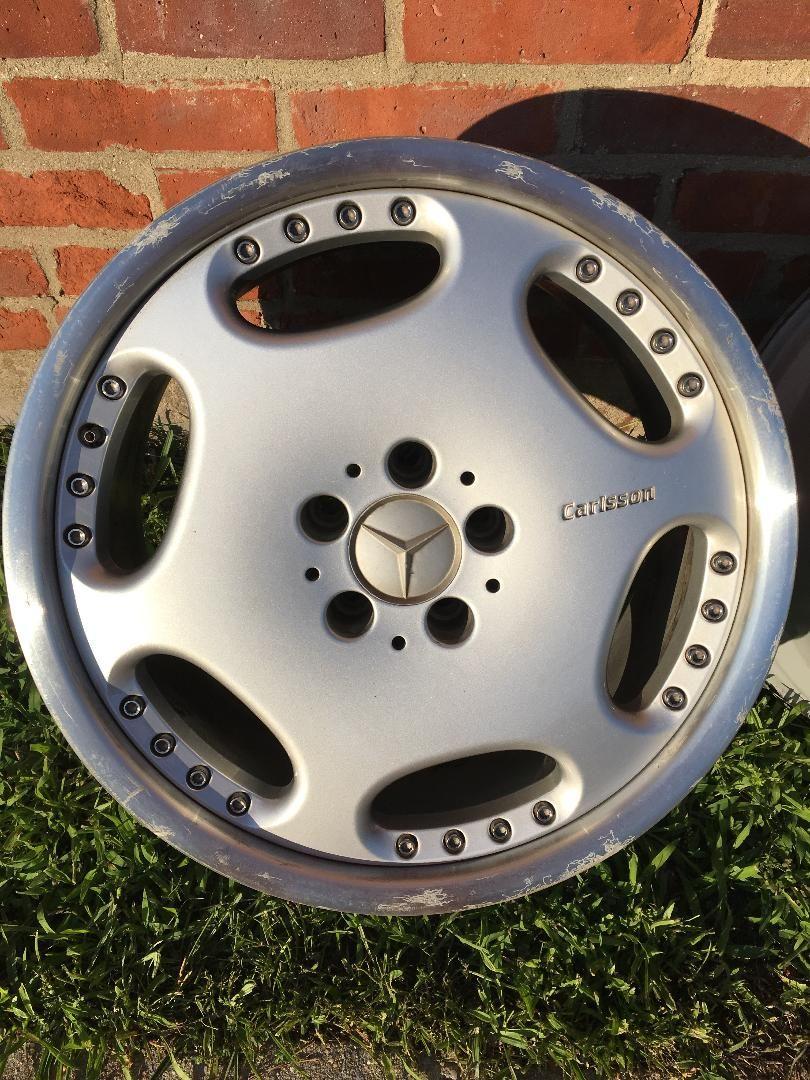 Wheels and Tires/Axles - Carlsson 2/6 18x8.5 et35 2 piece square set of wheels - Used - Norwalk, CT 06854, United States