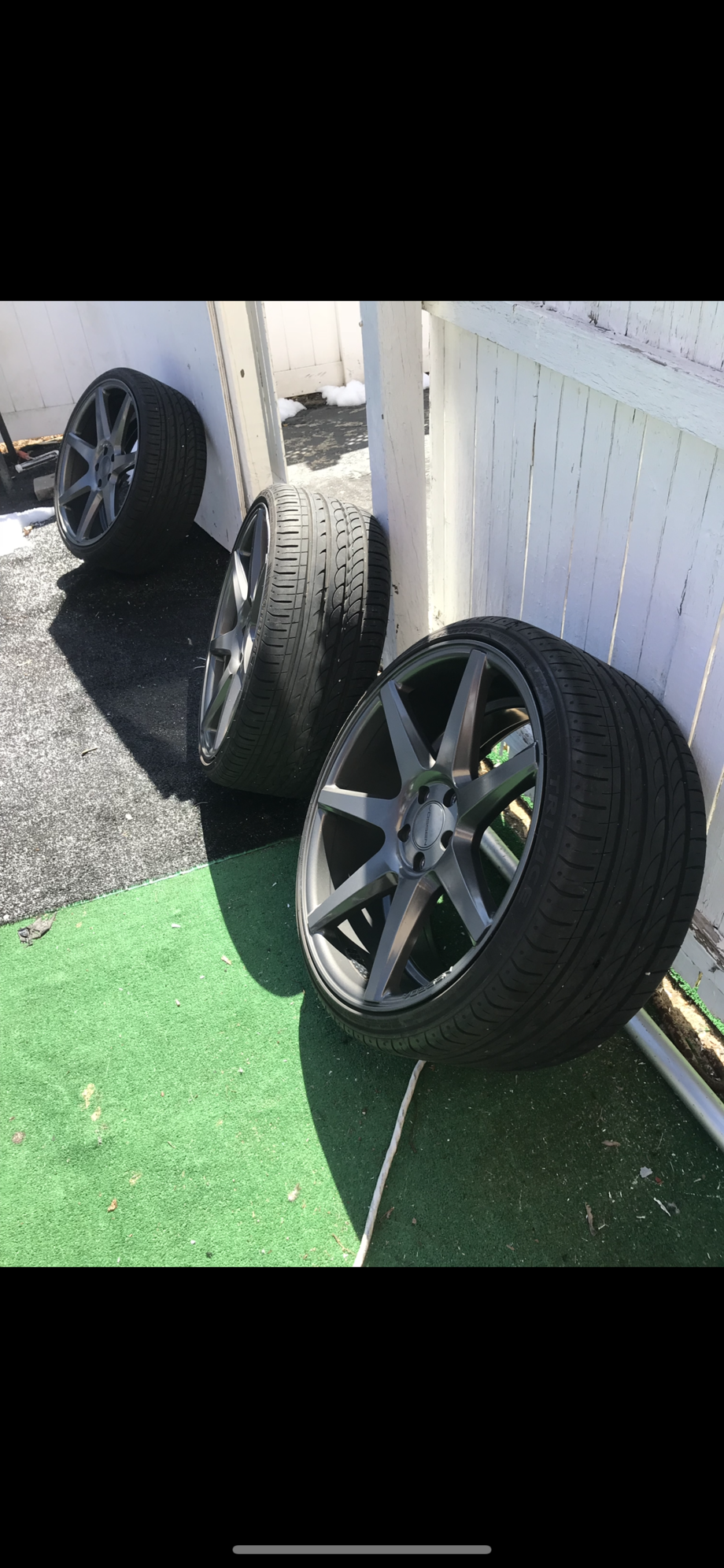 Wheels and Tires/Axles - Vossen cv7 20" matte graphite - Used - 2007 to 2019 Mercedes-Benz E350 - Lindenhurst, NY 11757, United States