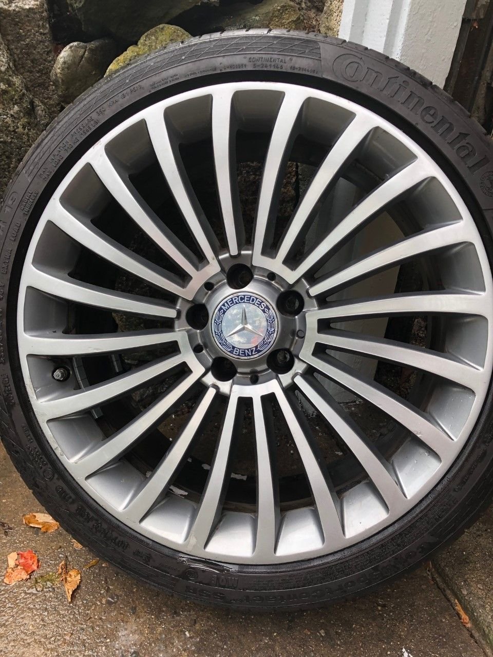 Wheels and Tires/Axles - Staggered set of 19" multispoke wheels with tires from 2015 SL400 - Used - 2013 to 2019 Mercedes-Benz SL400 - Milton, MA 02186, United States