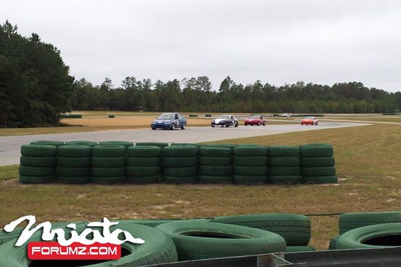 Shuiend Tracking his Mazda Miata @ CMP