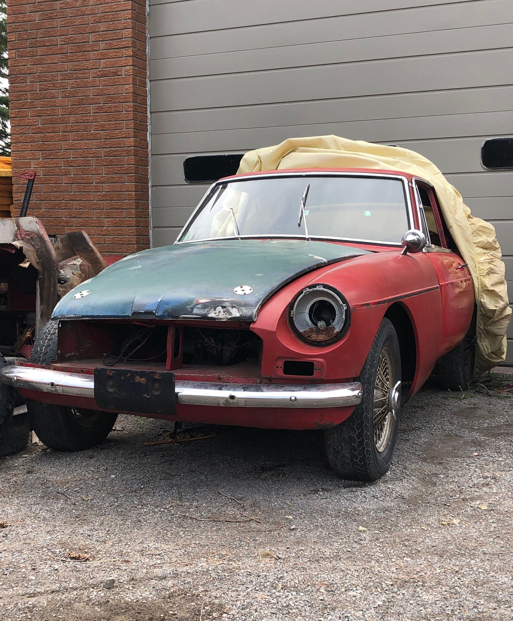 She is quite rough. Rust repair is not for the faint of heart. 