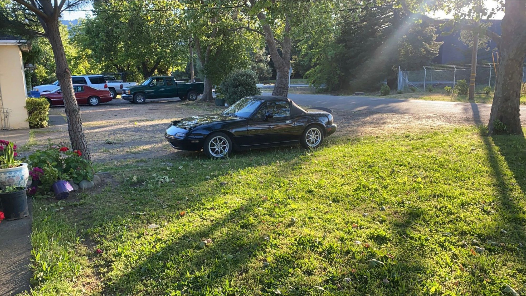 The day after I got new wheels on it. 