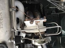 Picture of wastegate wired open.