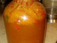 Also I made some hot sauce.