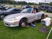 Swapping rotors between sessions. 