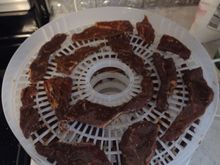 Snack of the week - making jerky.